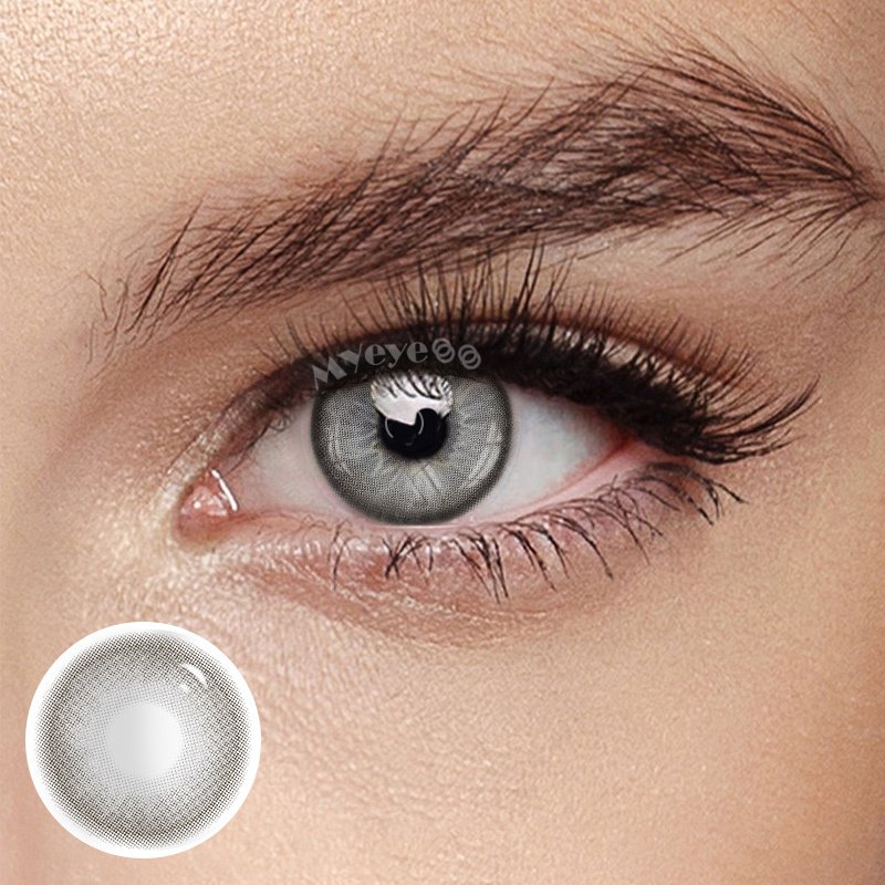 Apex Grey Coloured Contact Lenses