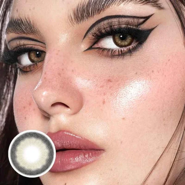 Black Swan Brown Coloured Contact Lenses - Image 2