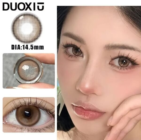 White Peach Coloured Contact Lenses - Image 3
