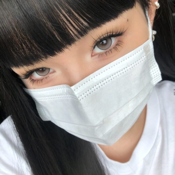 Peach Cocoa Coloured Contact Lenses - Image 5