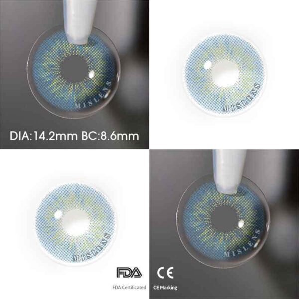 Tiffany Coloured Contact Lenses - Image 5
