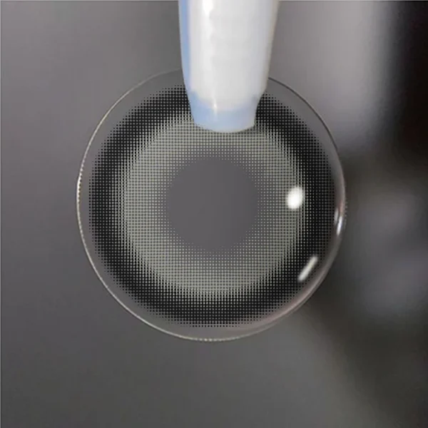 Snowball Grey Coloured Contact Lenses - Image 5