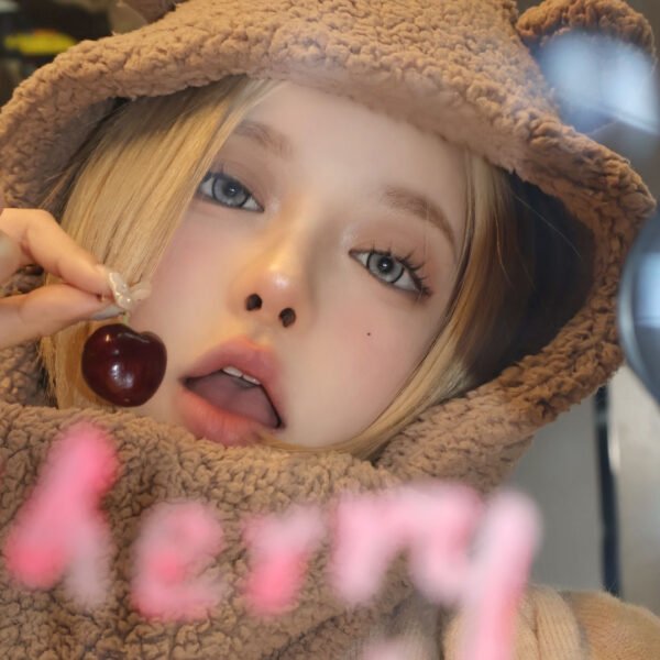 Smokey Gray Coloured Contact Lenses - Image 3