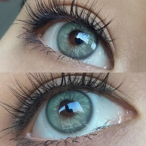 Apex Green Coloured Contact Lenses - Image 4