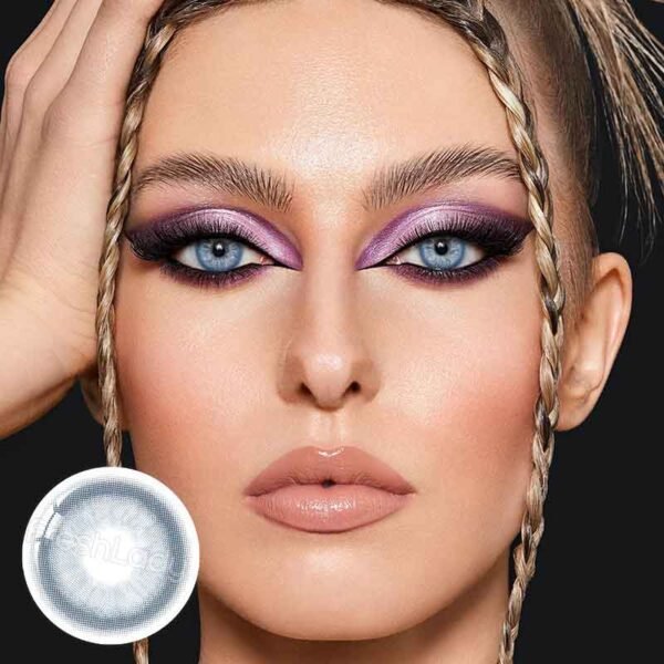 Bliss Azure Coloured Contact Lenses - Image 3