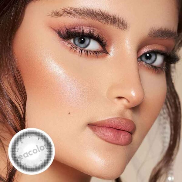 Mermaid Gray Coloured Contact Lenses - Image 2