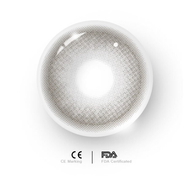 Apex Grey Coloured Contact Lenses - Image 6
