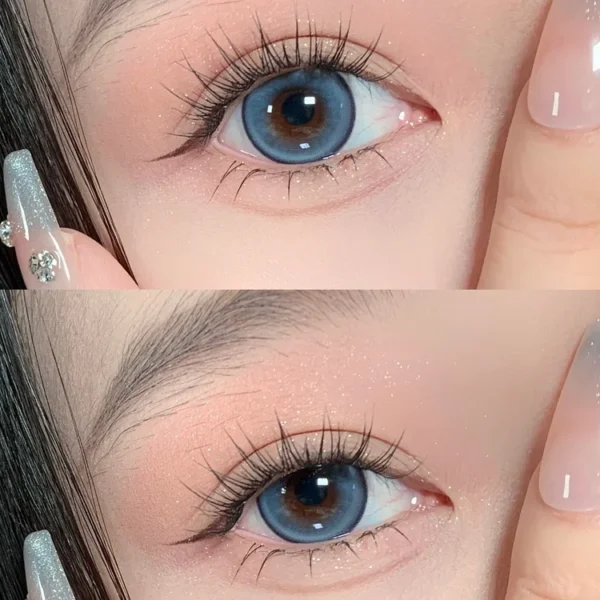 Blueberry Smoothie Coloured Contact Lenses - Image 2