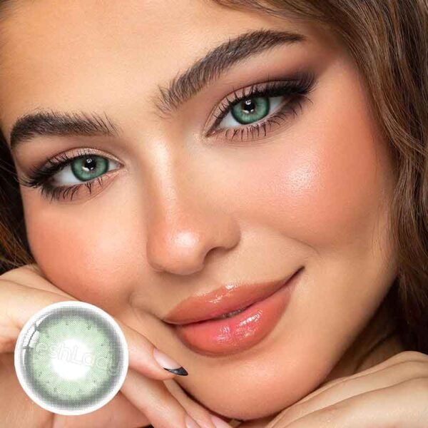 Mermaid Green Coloured Contact Lenses - Image 5