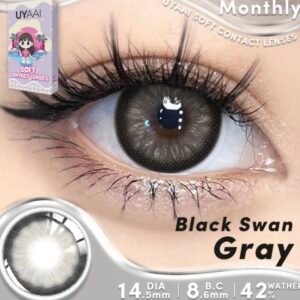 Black Swan Gray Coloured Contact Lenses Copy
