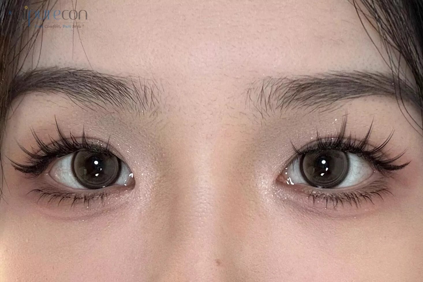 Glacier Tea Coloured Contact Lenses - Image 2
