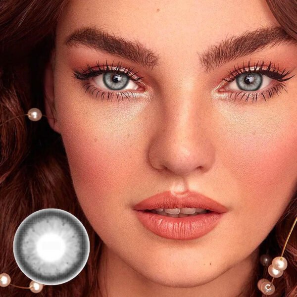 Mermaid Gray Coloured Contact Lenses - Image 3