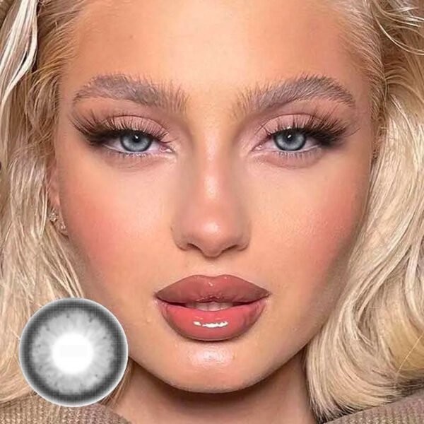 Mermaid Gray Coloured Contact Lenses - Image 4