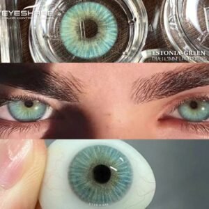 Estonia Green Coloured Contact Lenses