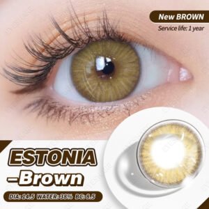 Estonia Brown Coloured Contact Lenses