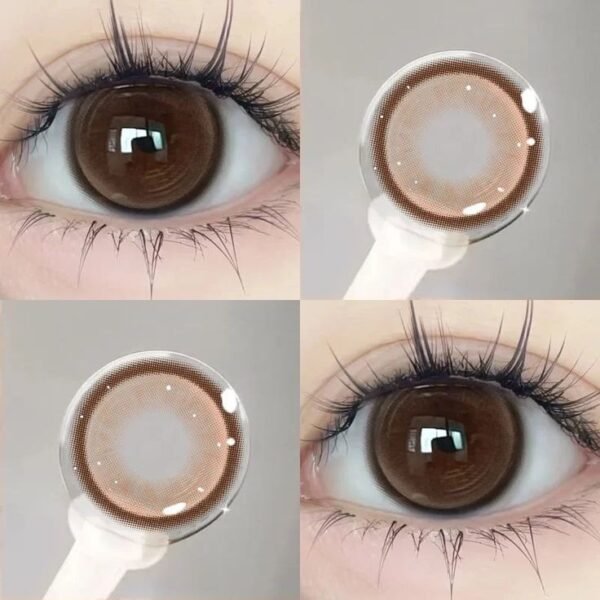 Glacier Tea Coloured Contact Lenses - Image 3