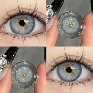 Siri Blue Coloured Contact Lenses